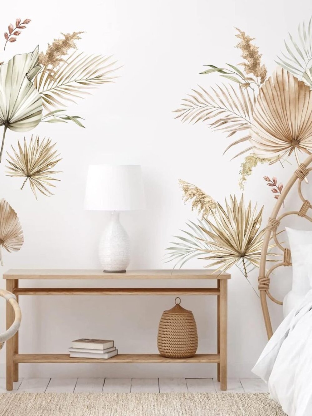 Boho Palm Leaves Tropical Plants Leaf Wall Decals Stickers XL